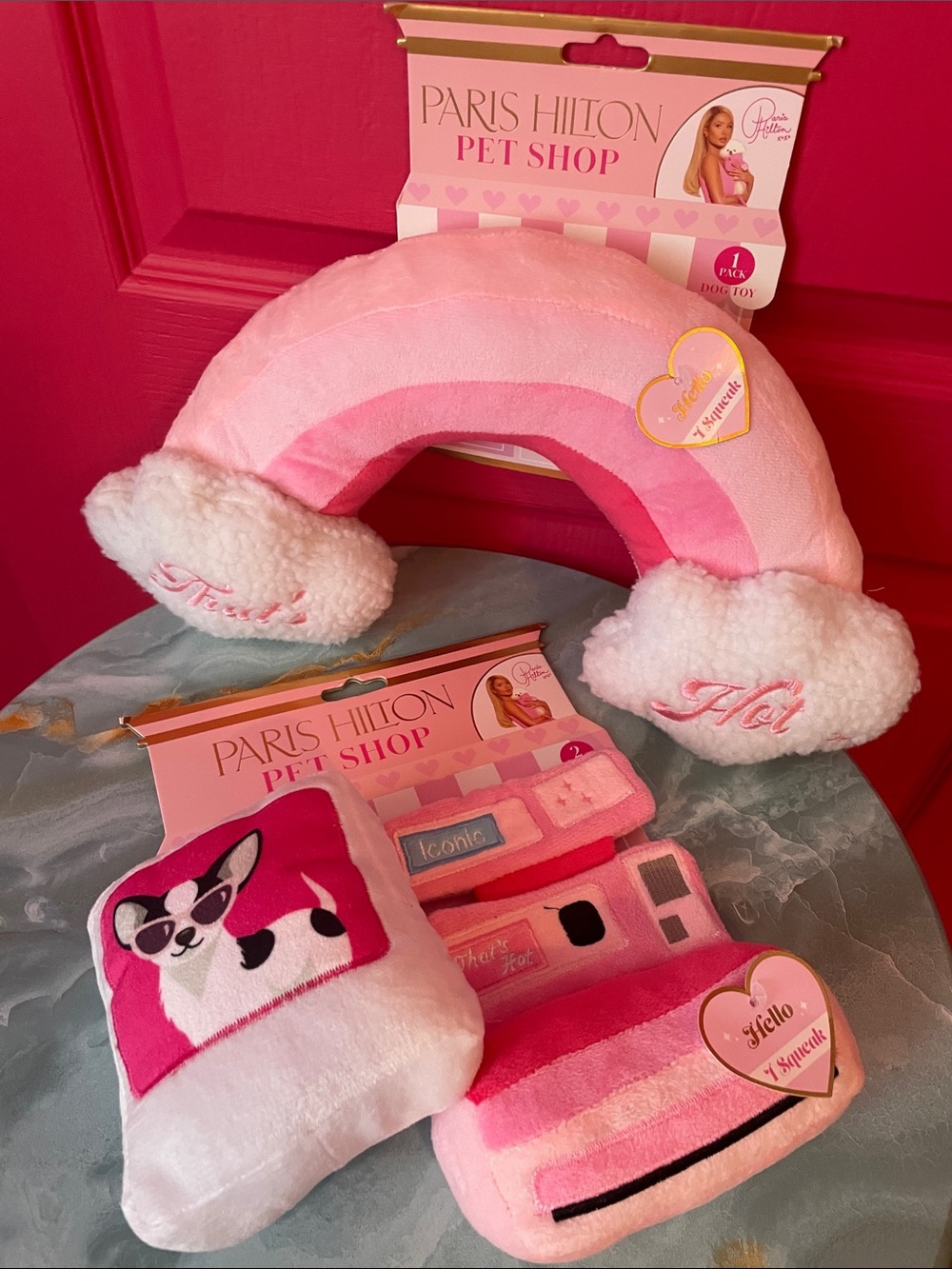 PARIS HILTON - Pet Shop - Dog Toys Set - NEW